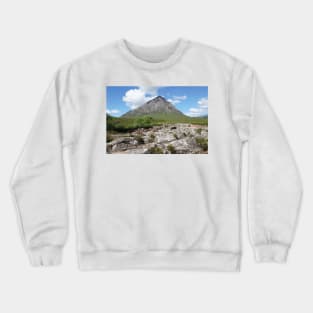 Buachaille Etive Mor 159, the Highlands , Scotland Crewneck Sweatshirt